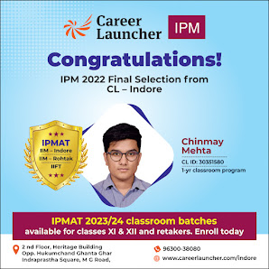 Career Launcher Indore – Offline/Online CAT¸ IPM/IPMAT¸ CLAT¸ BBA¸ CMAT¸ CUET coaching in Indore