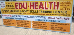Edu-health - Spoken English Coaching¸ English Classes ¸ English Tutorials ¸ Online Classes ¸ Gumasta Nagar¸ Indore